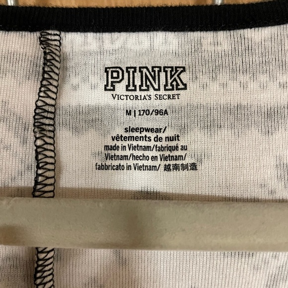 Victoria secret pink collection onsie sleeper - Picture 2 of 3